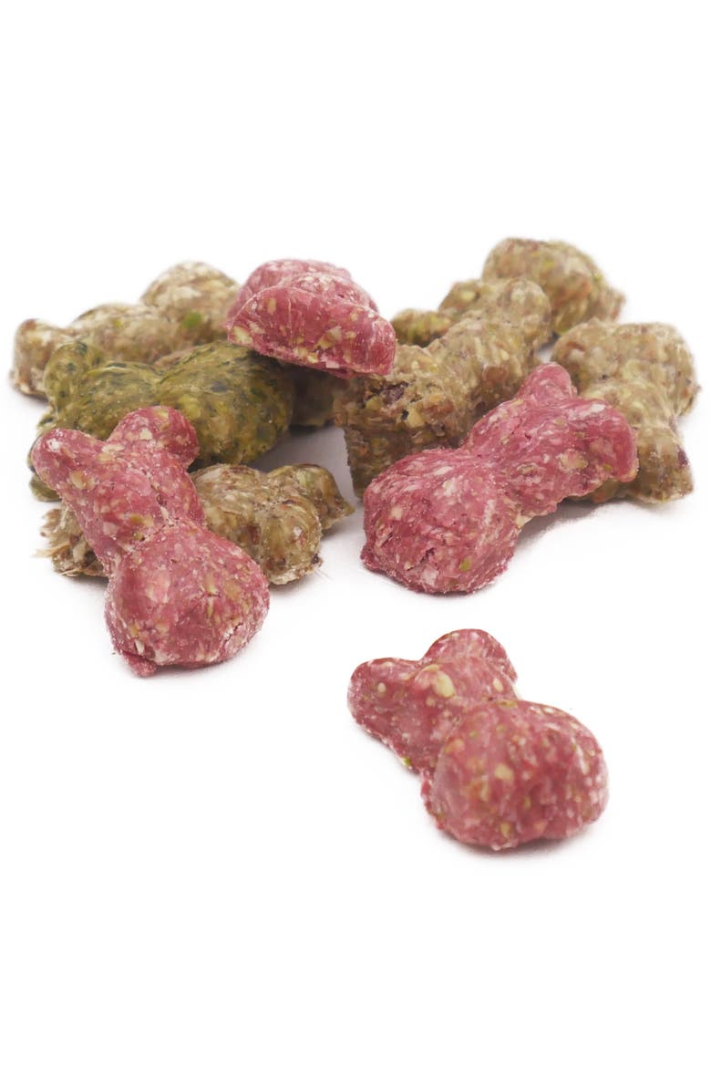 4 Pack Apple & Strawberry Bunnies Pet Treats, Alternate, color, Multicolored