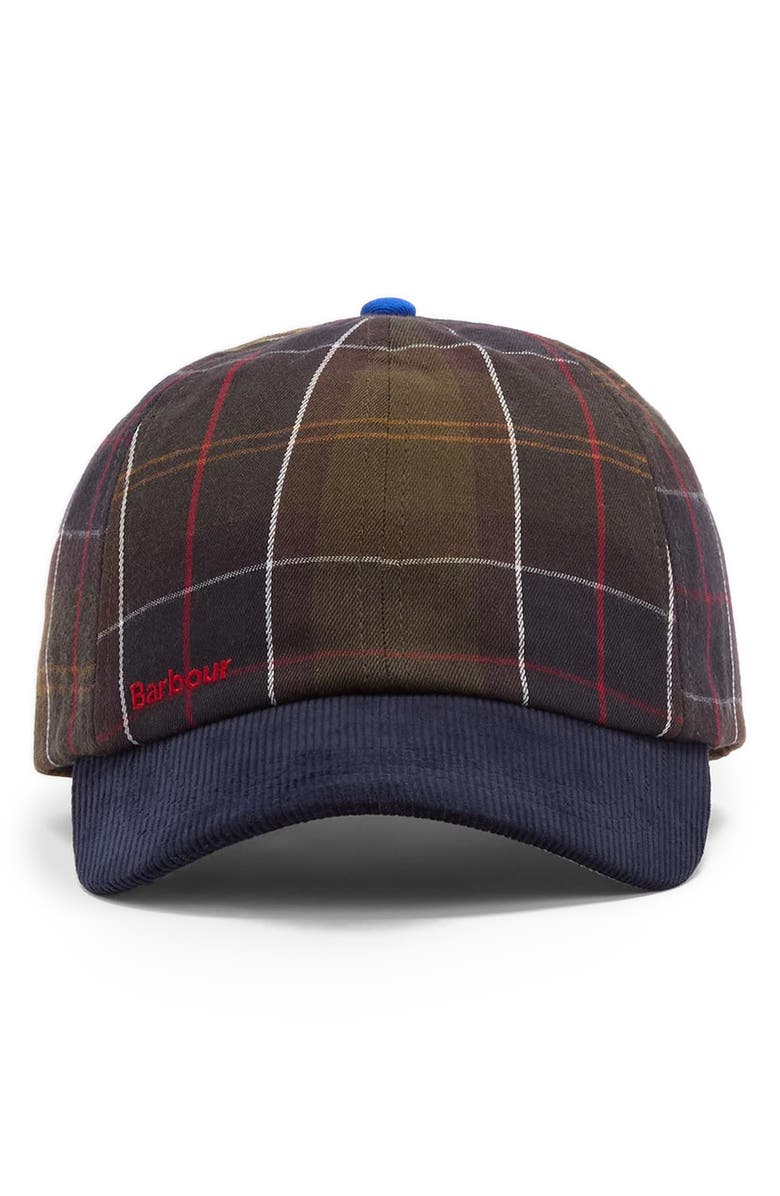 Barbour x Paul Smith Tartan Adjustable Baseball Cap, Alternate, color, Mixed Tartan