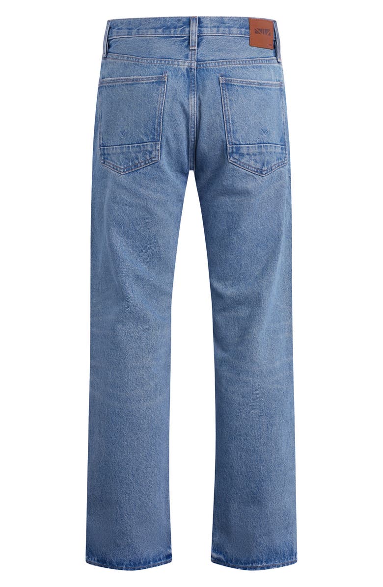 Hudson Jeans Rylan Bleached Relaxed Straight Leg Jeans, Alternate, color, Industry