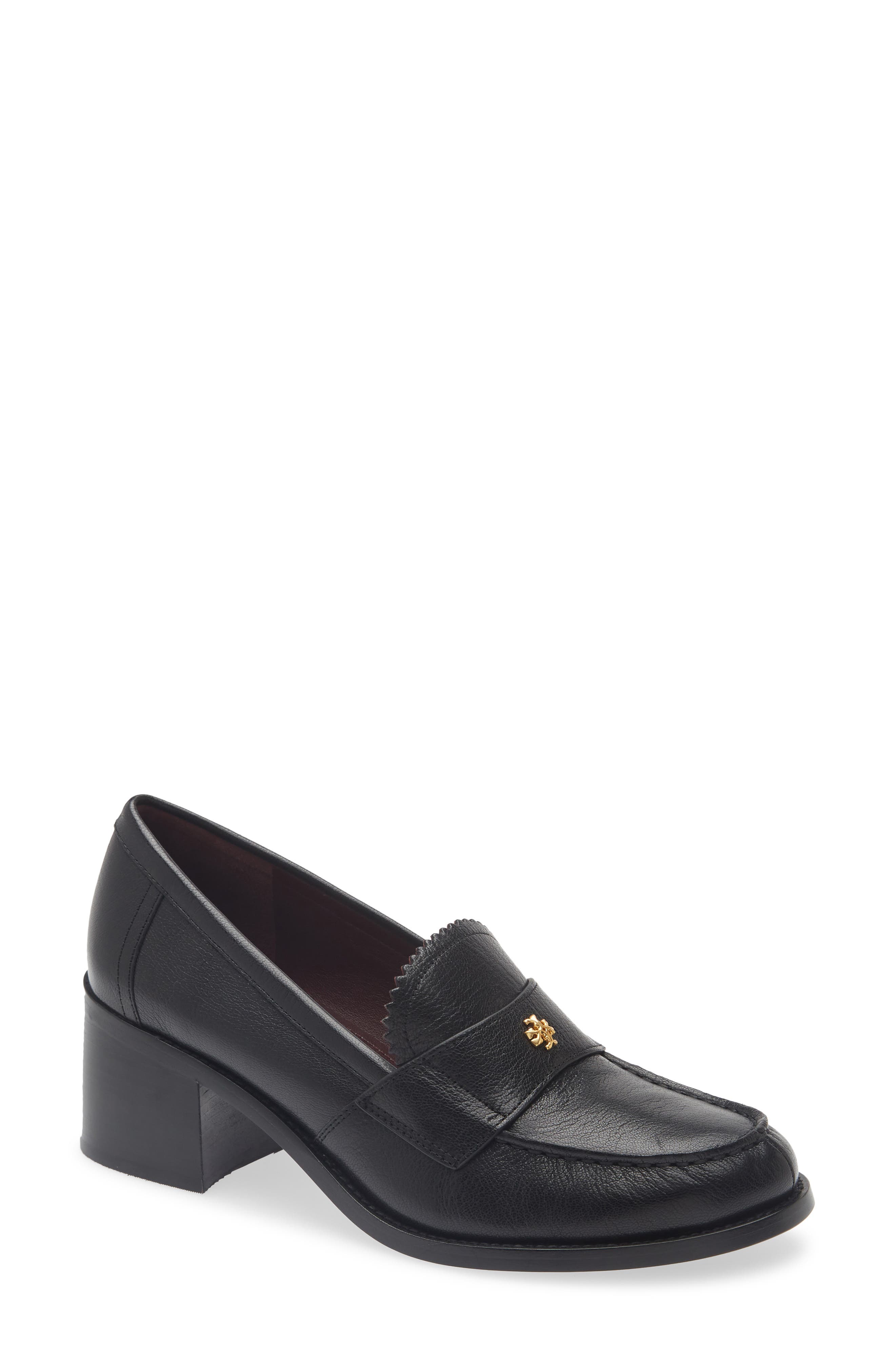 Tory Burch Double T Logo Loafer Pump, Main, color, 