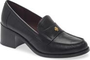 Tory Burch Double T Logo Loafer Pump