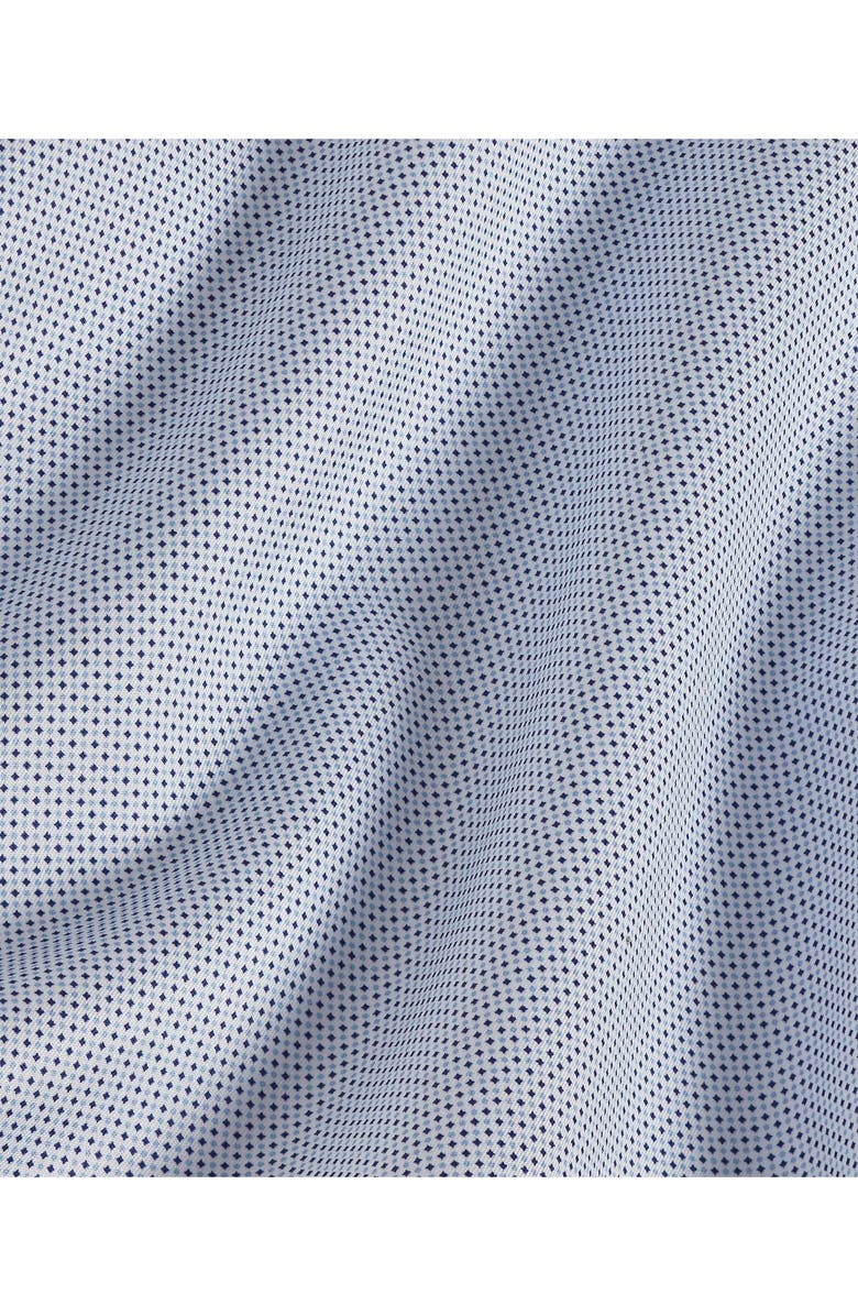 David Donahue Trim Fit Microdot Print Dress Shirt, Alternate, color, 