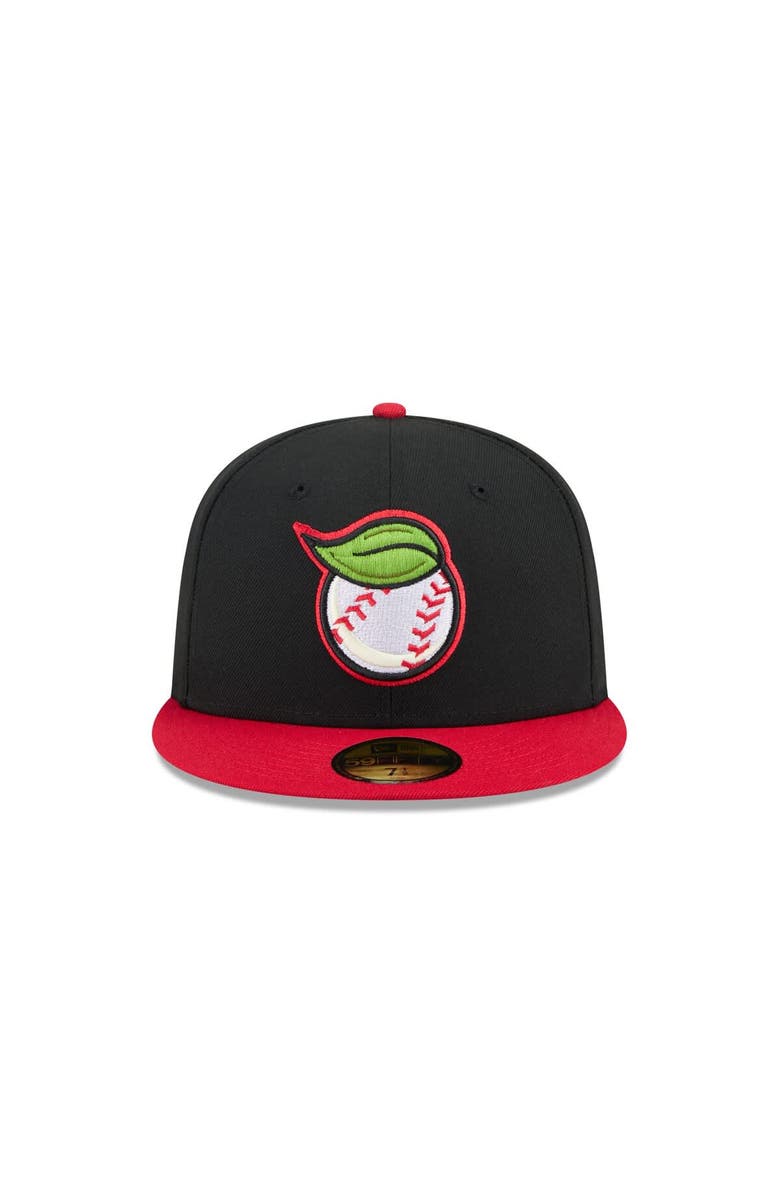 New Era Men's New Era Black Fresno Grizzlies Theme Nights 59FIFTY Fitted Hat, Alternate, color, Black