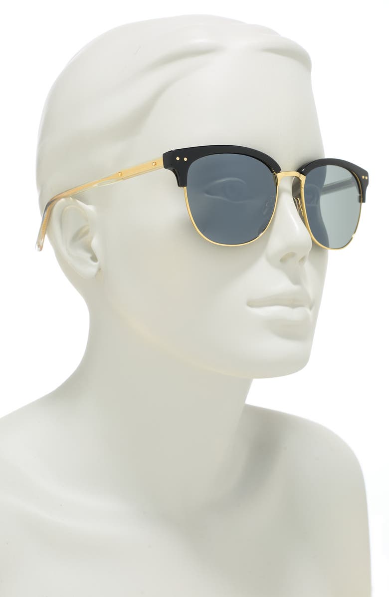 Bottega Veneta 56mm Sunglasses, Alternate, color,
