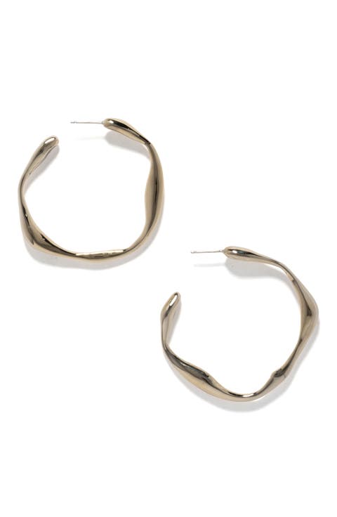 Onda Hoop Earrings