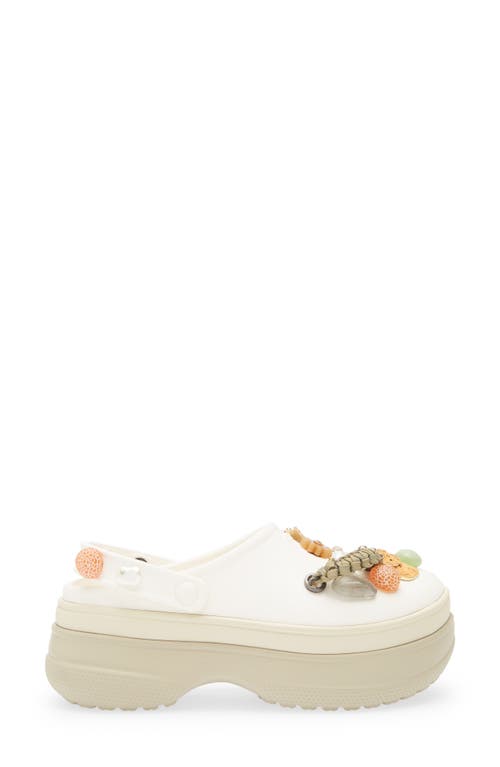 Crocs Classic Stacked Clog In Gray