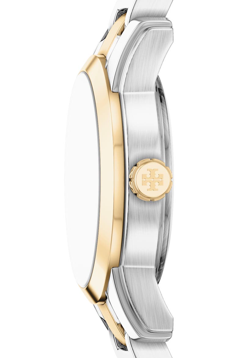 The Small Miller Bracelet Watch, 28mm, Alternate, color, TWO TONE/ MINT GREEN