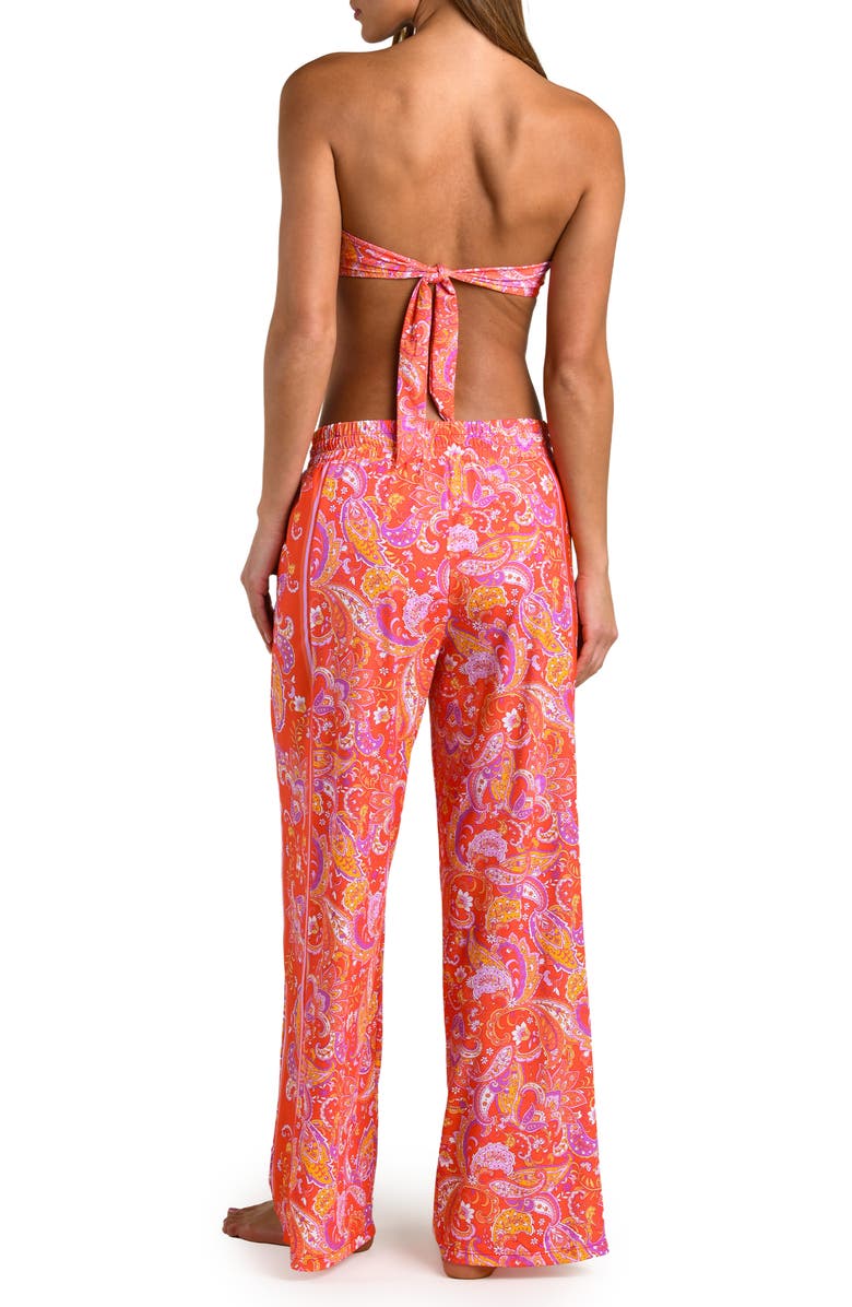 Sunshine 79 Paisley Daze Cover-Up Pants, Alternate, color, 