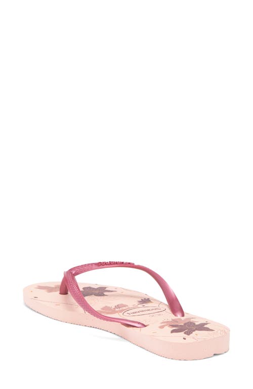 Havaianas Slim Flip Flop In Pink