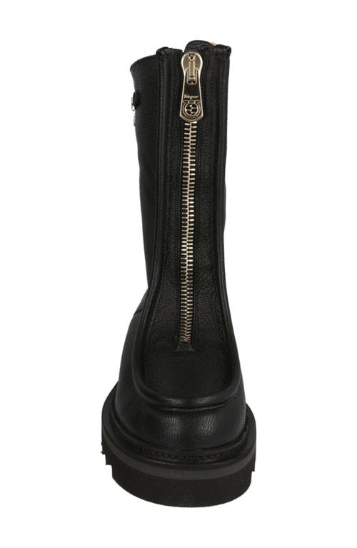 Ferragamo Euralio Genuine Shearling Lined Boot In Black