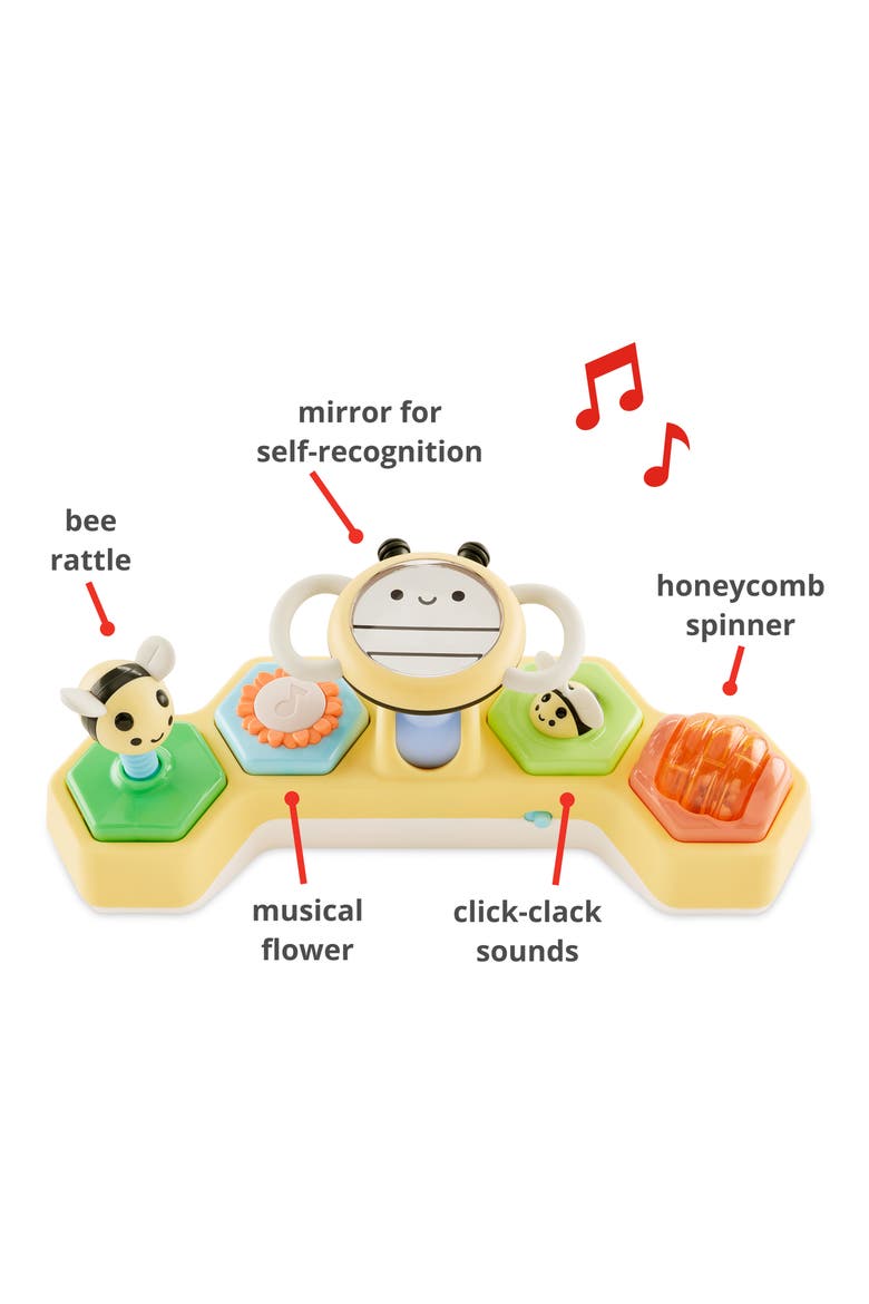 Farmstand Honeycomb Driver Toy, Alternate, color, YELLOW