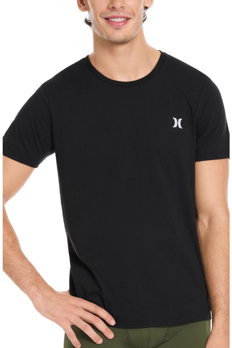 2-Pack Crewneck T-Shirts, Alternate, color, BLACK GREY