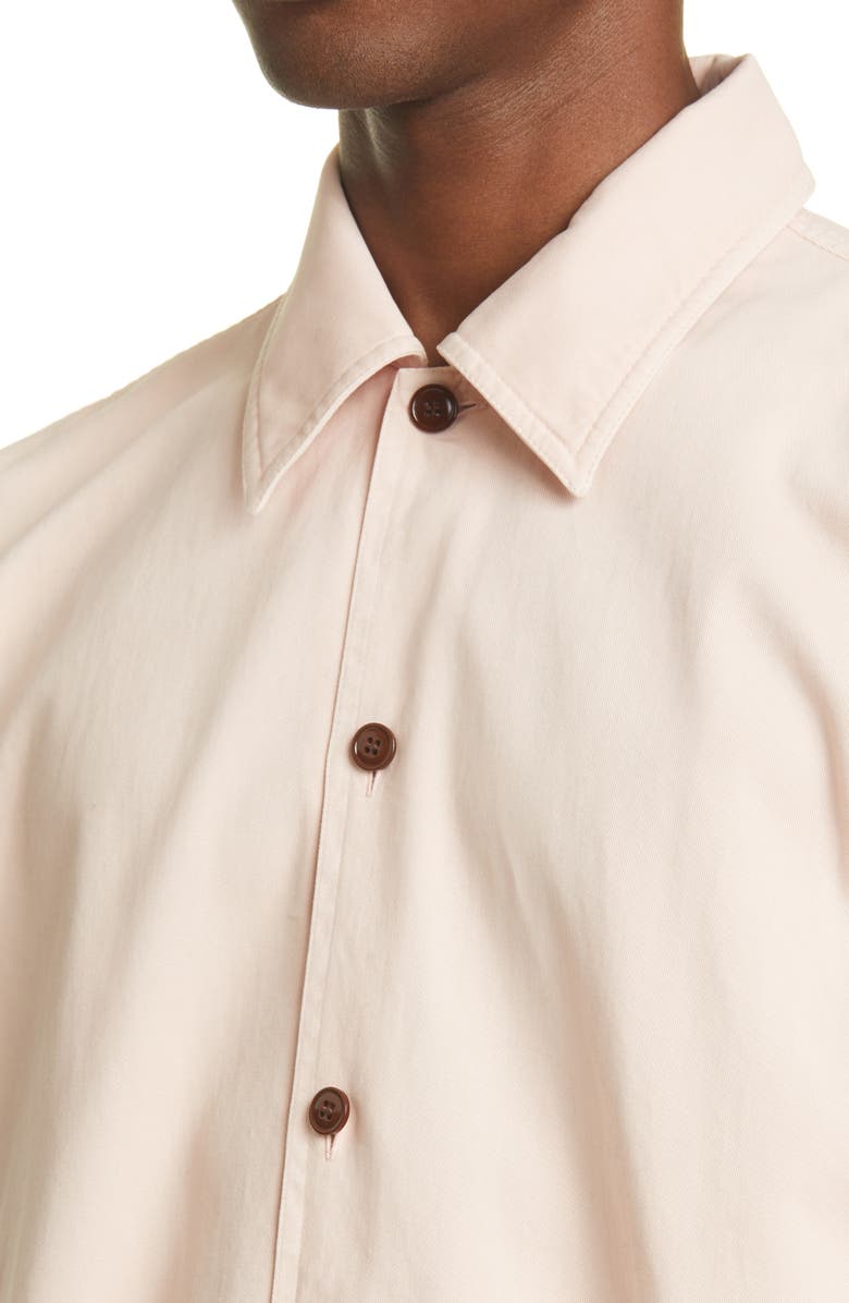 Acne Studios Houston Oversize Button-Up Shirt, Alternate, color, 