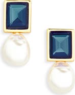 Lele Sadoughi Aegean Faux Pearl Drop Earrings