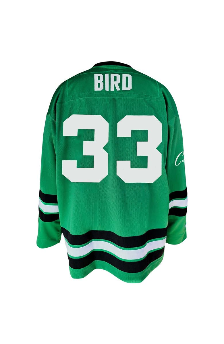 Mitchell & Ness Men's Mitchell & Ness Larry Bird Kelly Green Boston Celtics Big & Tall NBA Hockey Jersey, Alternate, color, Kelly Green