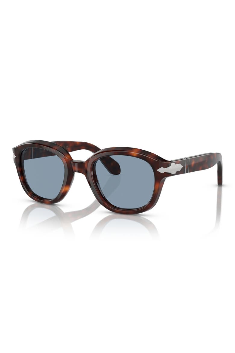 52mm Phantos Sunglasses, Alternate, color, HAVANA/ BLUE