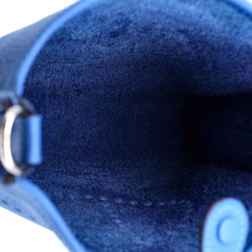 Pre-owned Hermes Hermes Evelyne Bag Gen Iii Clemence Tpm In Blue