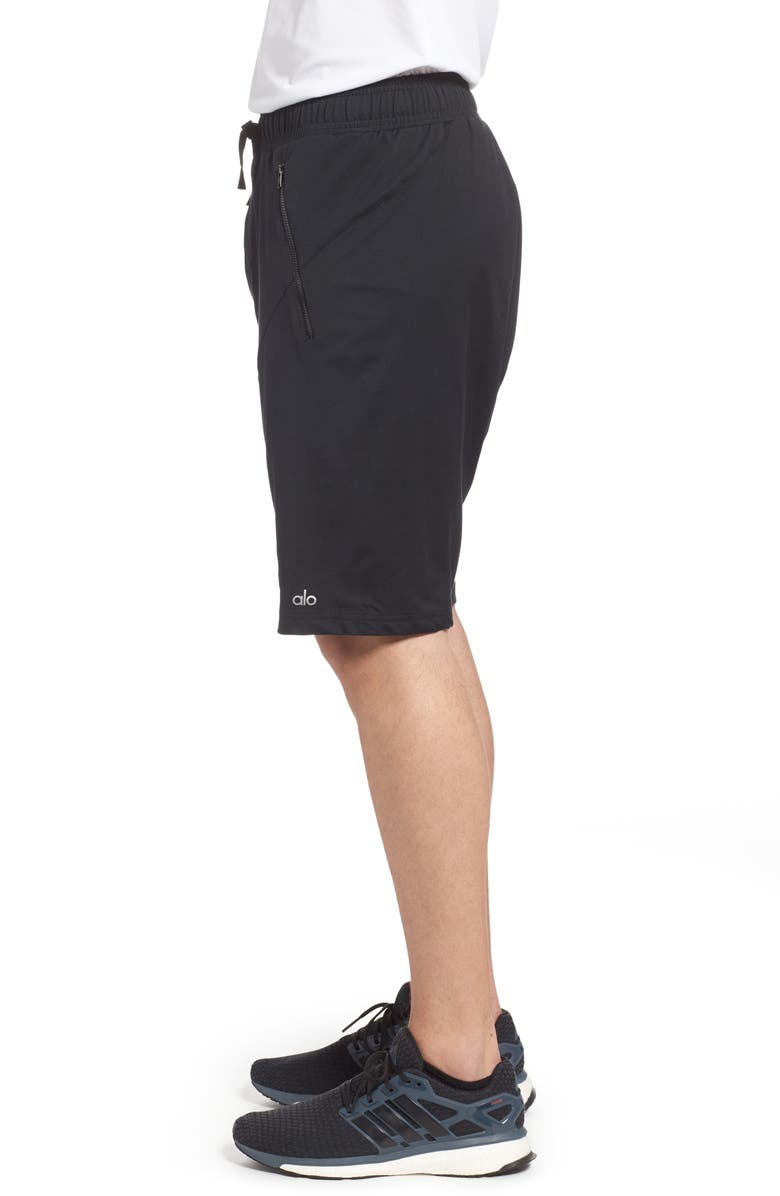 Alo Drop Crotch Shorts, Alternate, color, 