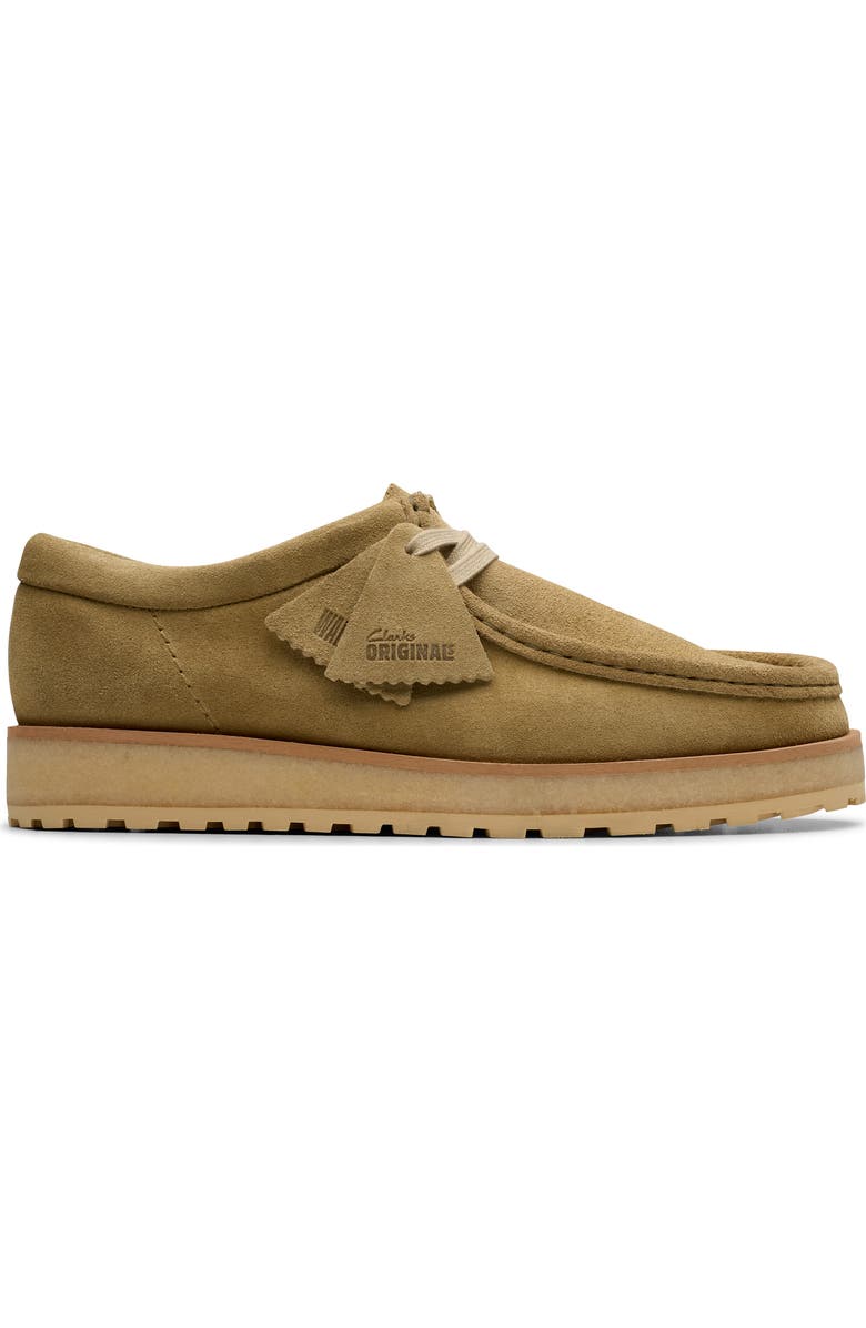 Clarks<sup>®</sup> Wallabee Scout Lo Chukka, Alternate, color, Dark Sand Suede