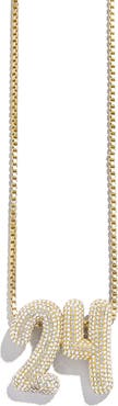 BaubleBar Lucky Number Bubble Necklace