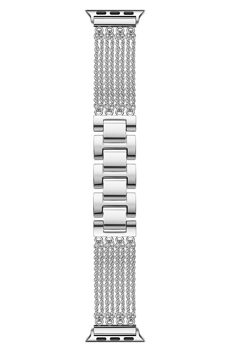 The Posh Tech Resin Detail 23mm Apple Watch<sup>®</sup> Bracelet Watchband, Alternate, color,