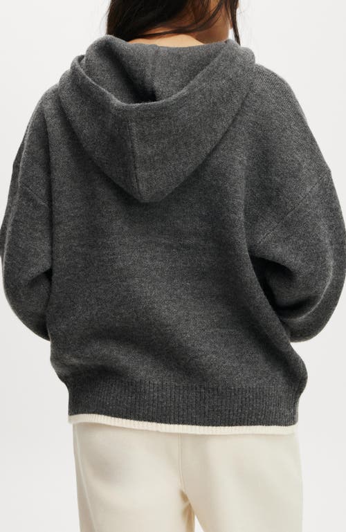 COTTON ON BODY COTTON ON BODY KNITTED PREMIUM HOODIE