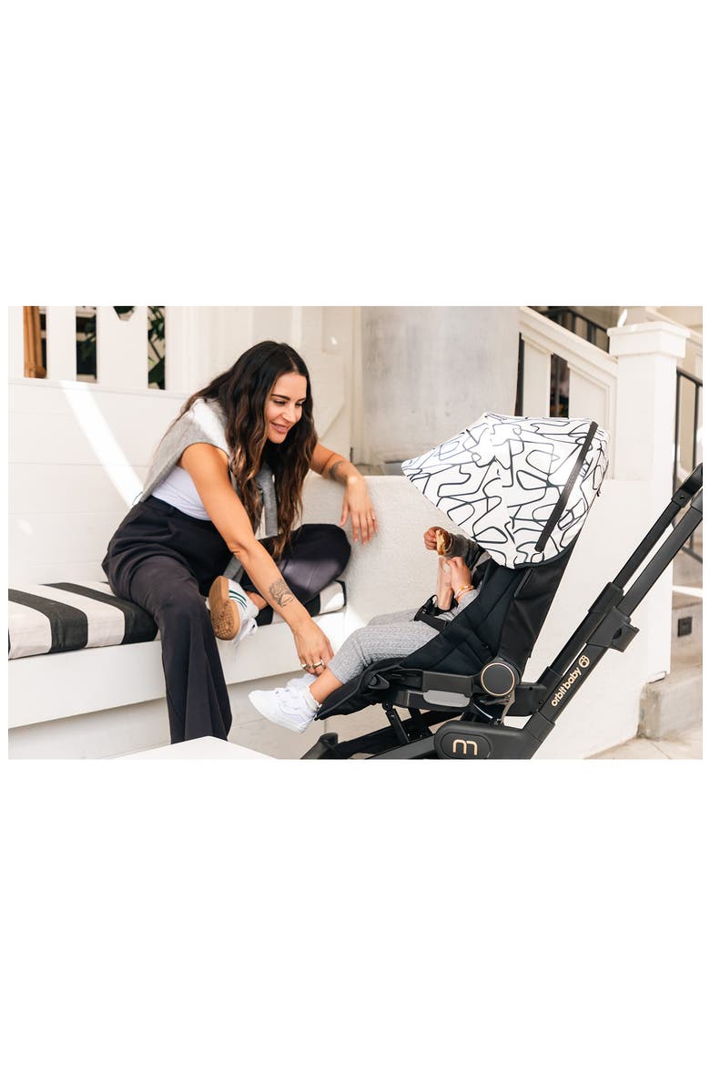 M+ Stroller, Alternate, color, BLUSH/ BLACK