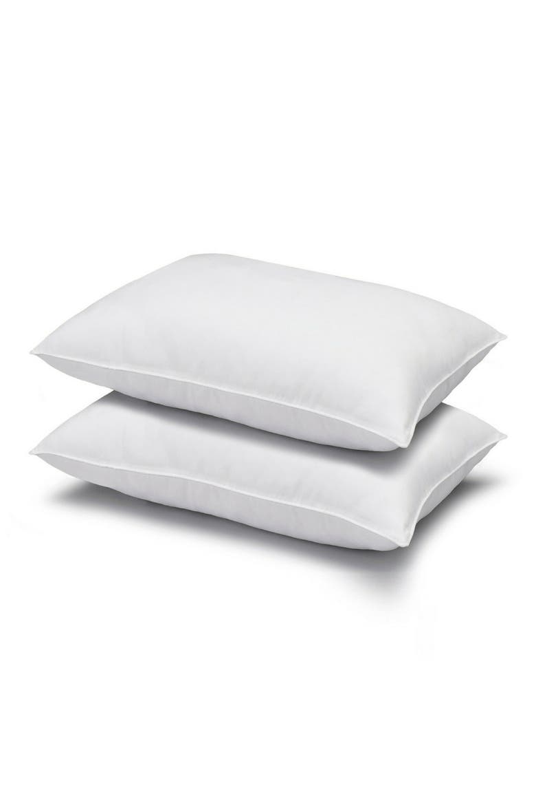 2-Pack King Sized Pillows & Mattress Pad Bundle, Alternate, color, WHITE