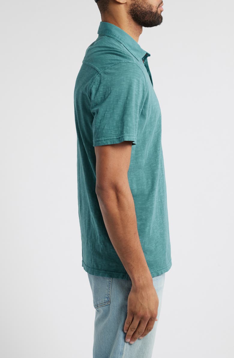 Tommy Bahama Condesa Canyon Organic Cotton Polo Shirt, Alternate, color, Seven Seas