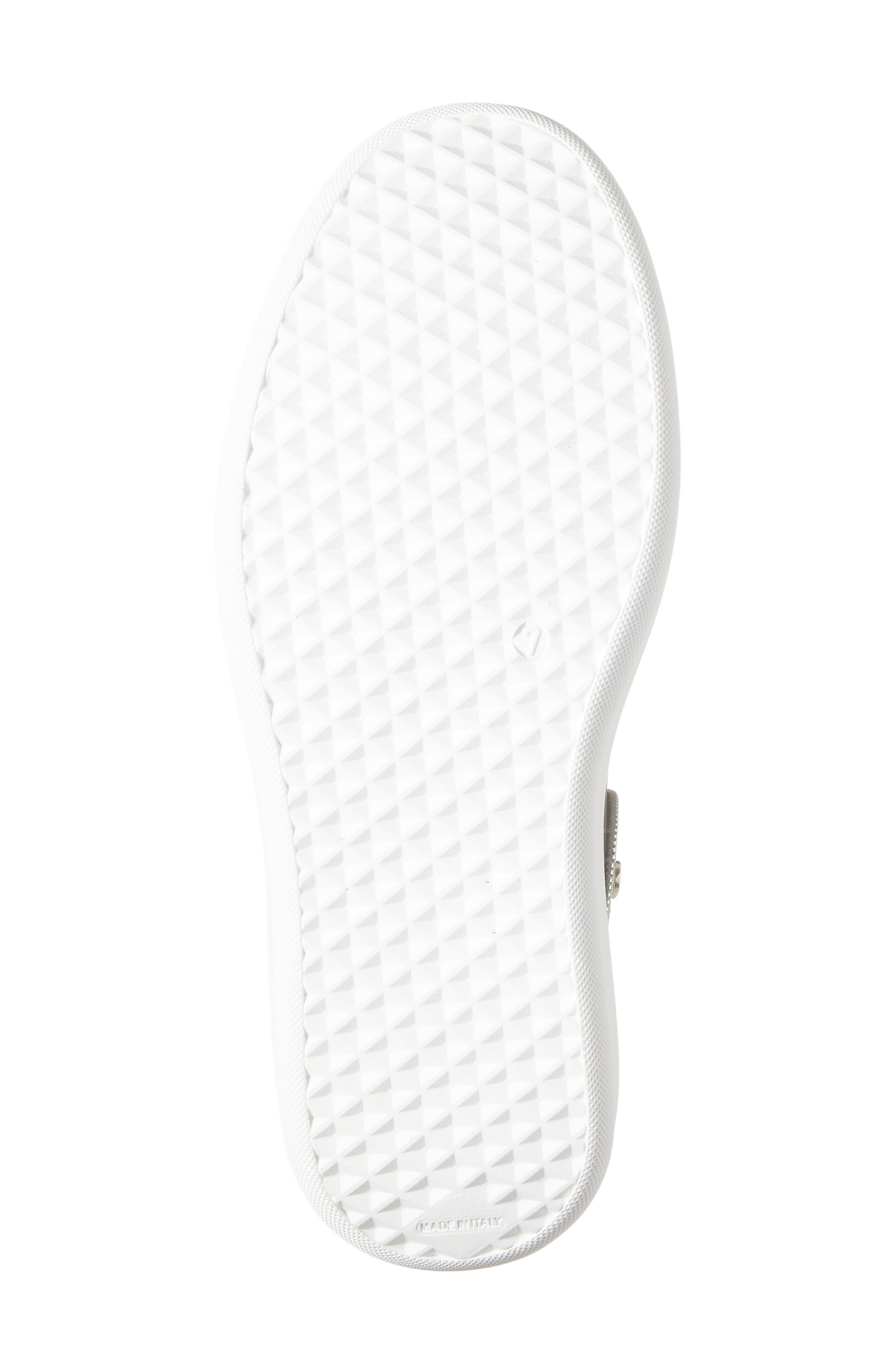 VALENTINO BY MARIO VALENTINO Fresia Zip Sneaker, Alternate, color, Black Silver