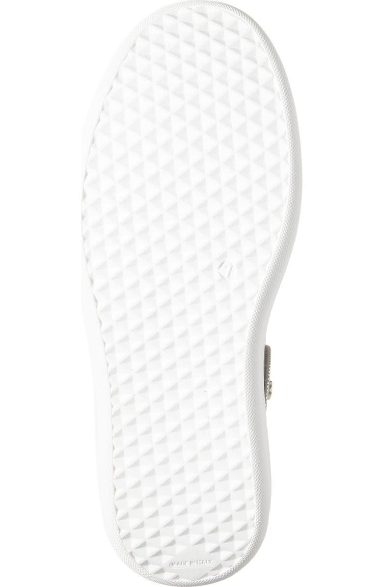 VALENTINO BY MARIO VALENTINO Fresia Zip Sneaker, Alternate, color, Black Silver