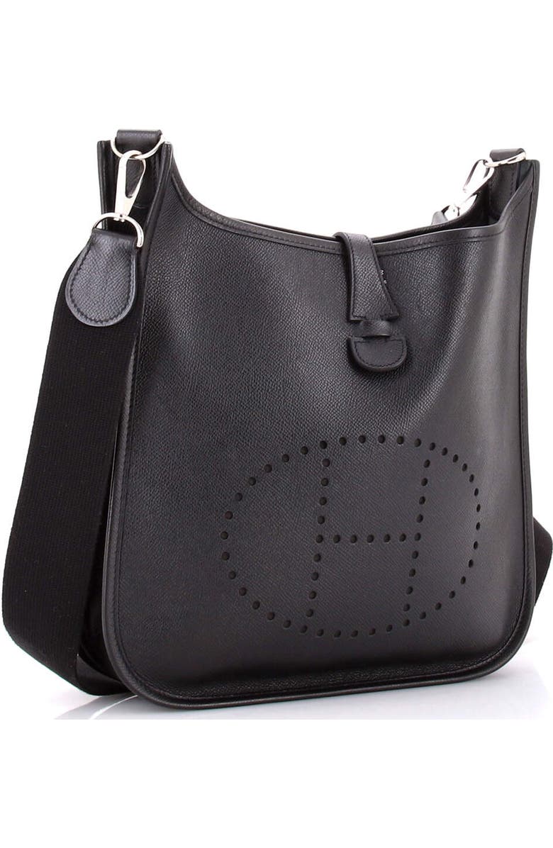 Pre-Owned Hermes Evelyne Bag Gen III Epsom PM, Alternate, color, Noir