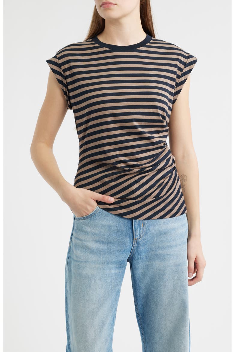 Epka Stripe Cotton Muscle T-Shirt, Main, color, OPEN MISC