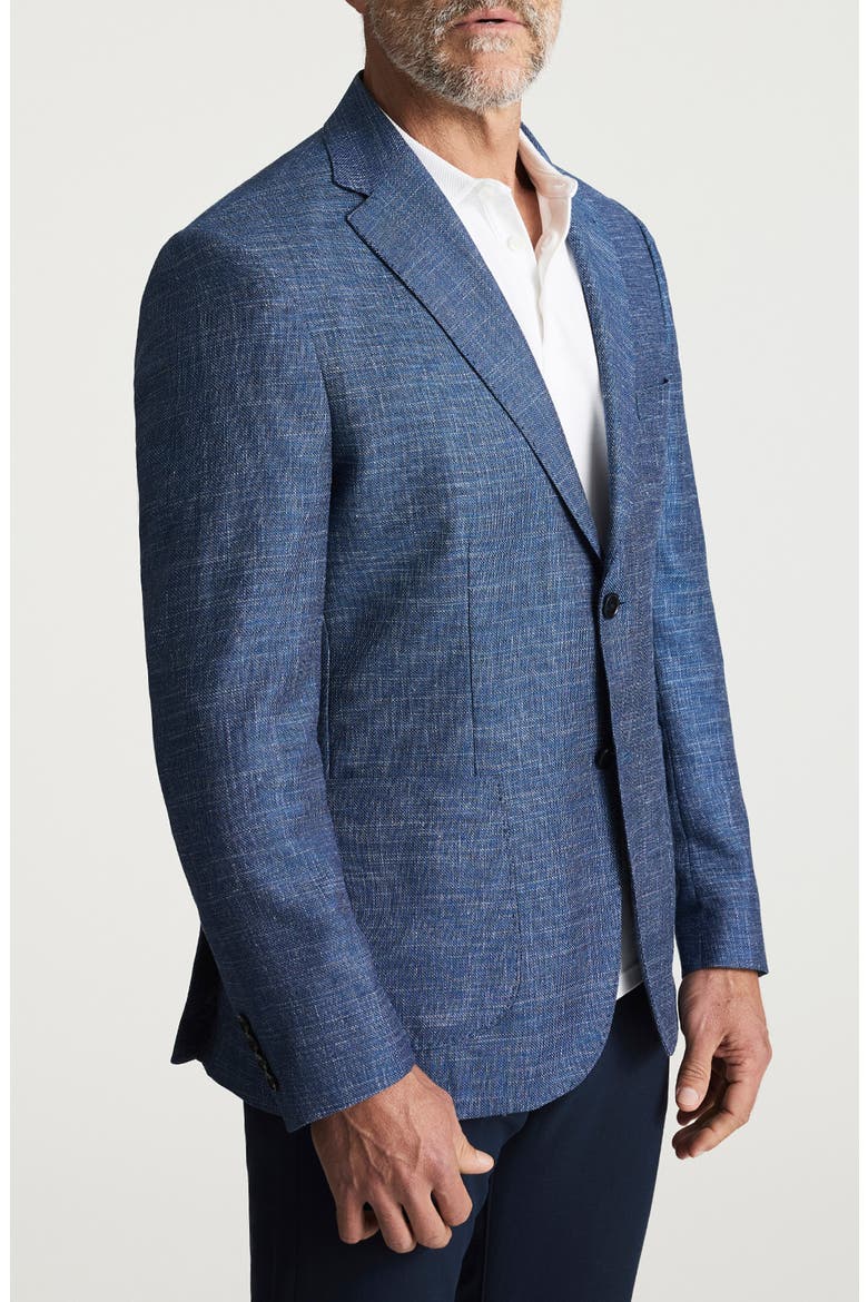 Matteo Marled Wool Blend Sport Coat, Alternate, color, NAVY