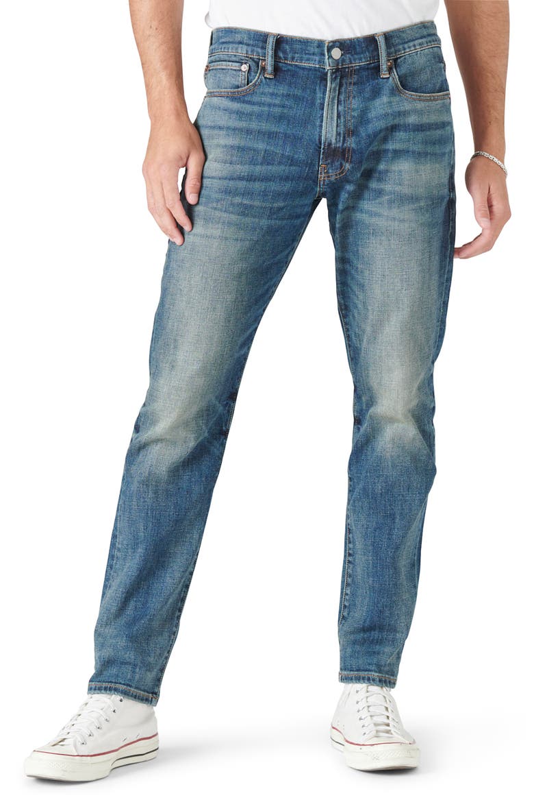 412 Athletic Slim Fit Jeans, Main, color, MALBEC