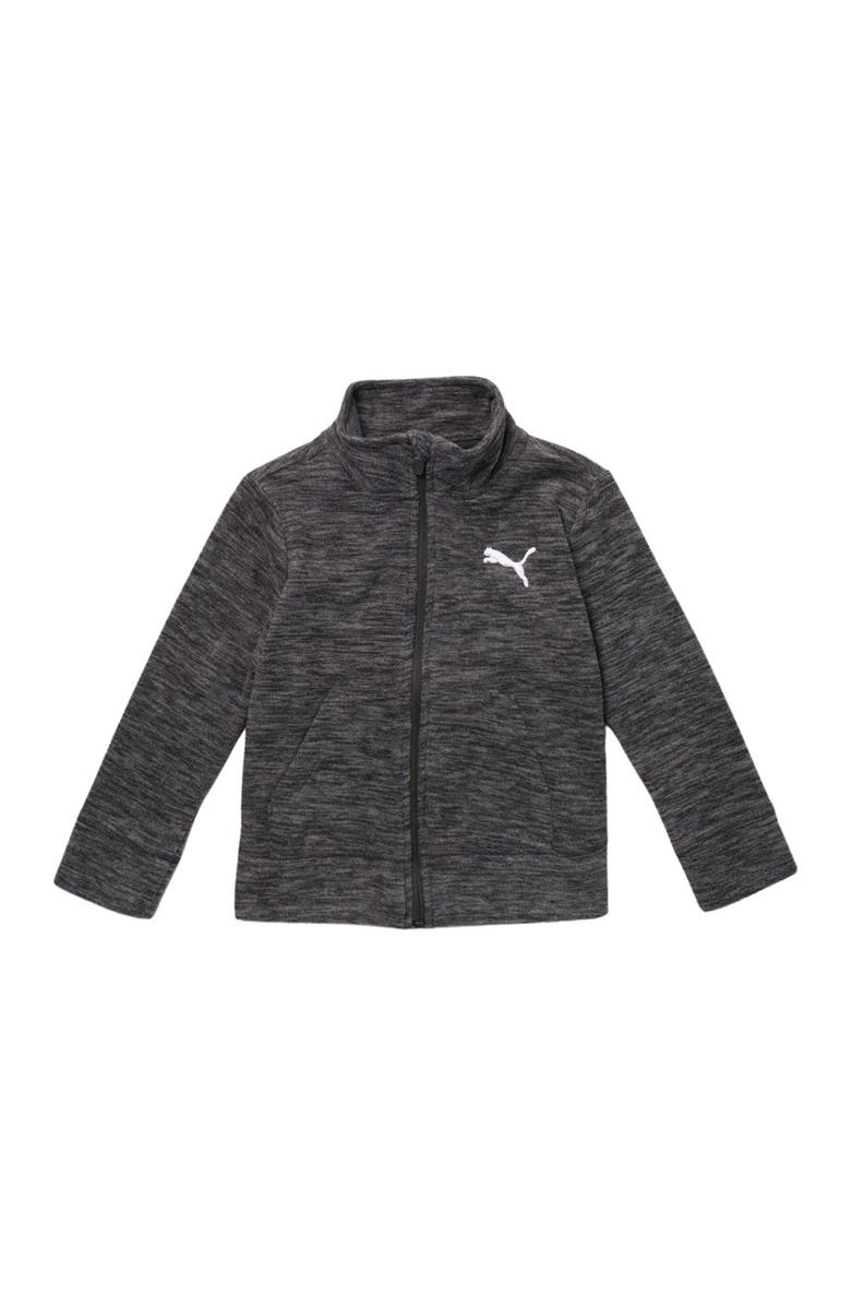 PUMA Polar Fleece Zip Up Jacket, Main, color, 