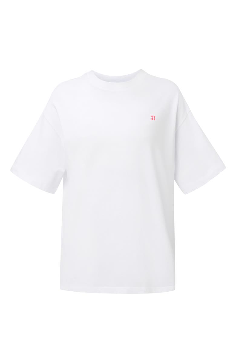 Sweaty Betty Holiday Graphic T-Shirt, Alternate, color, White Equipment Print