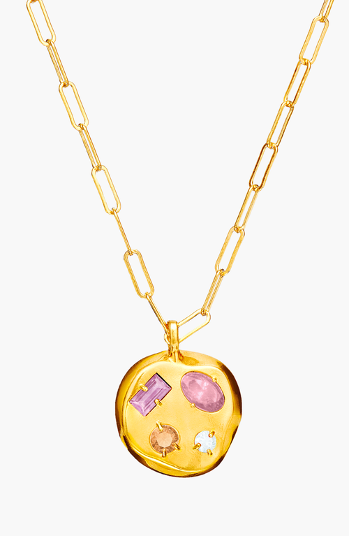 Birthdate Co. The June Birthdate Gold Pendant In June 24th - Gold