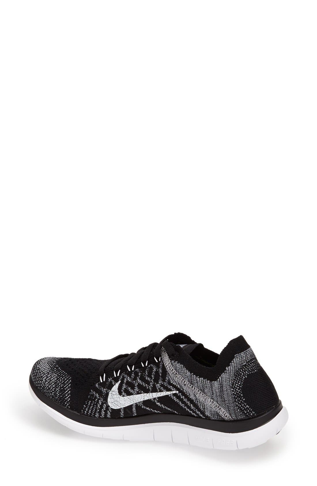 Nike 'Free 4.0 Flyknit' Running Shoe, Alternate, color, 