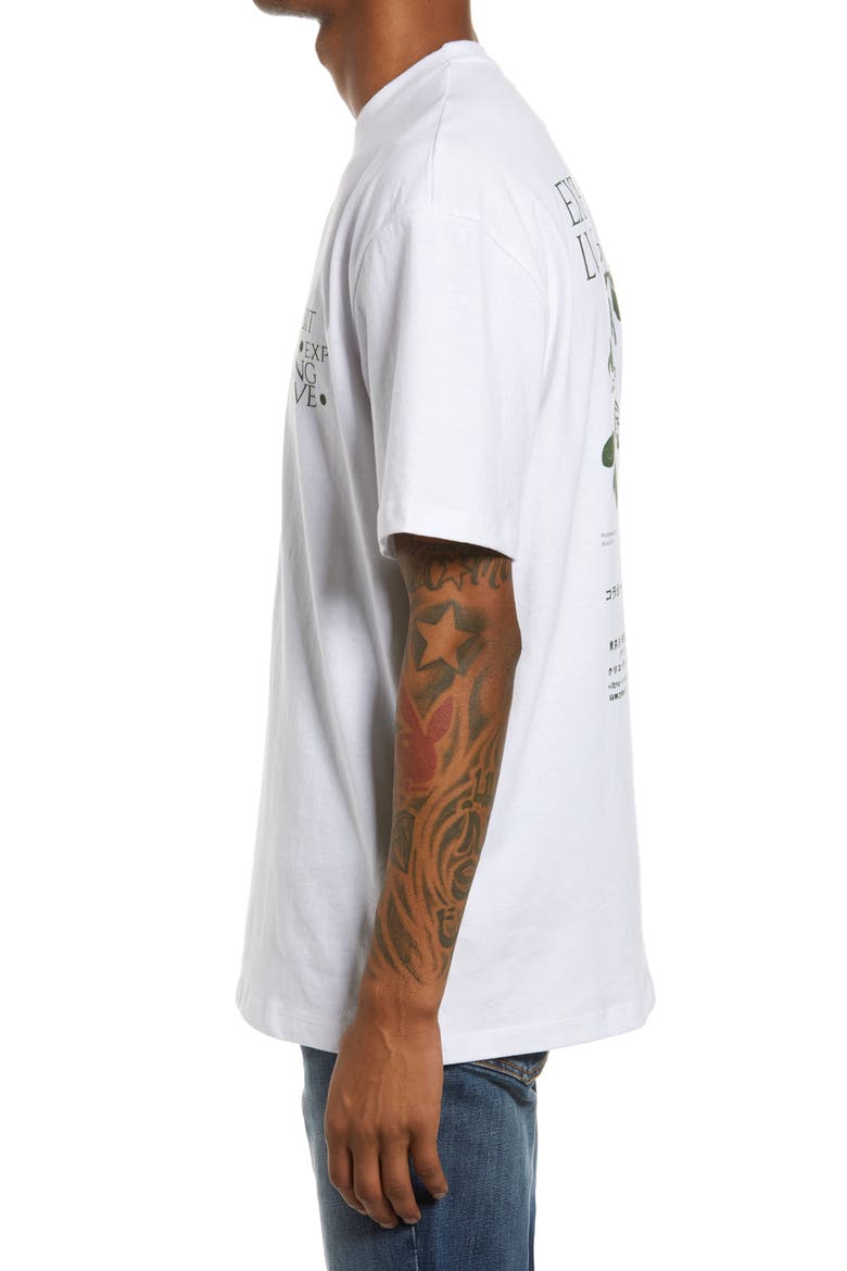 Exhibit Print Men's Graphic Tee, Alternate, color, WHITE