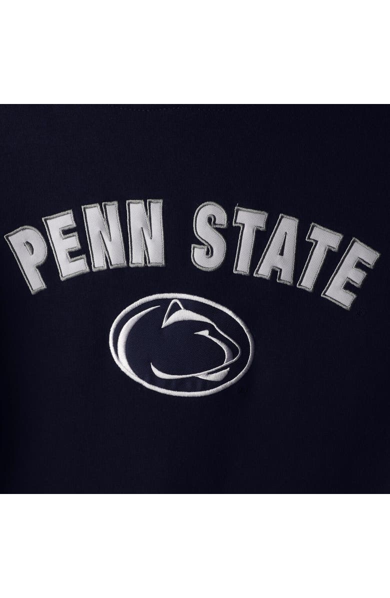 COLOSSEUM Women's Navy Penn State Nittany Lions Arch & Logo 1 Pullover Hoodie, Alternate, color, Navy