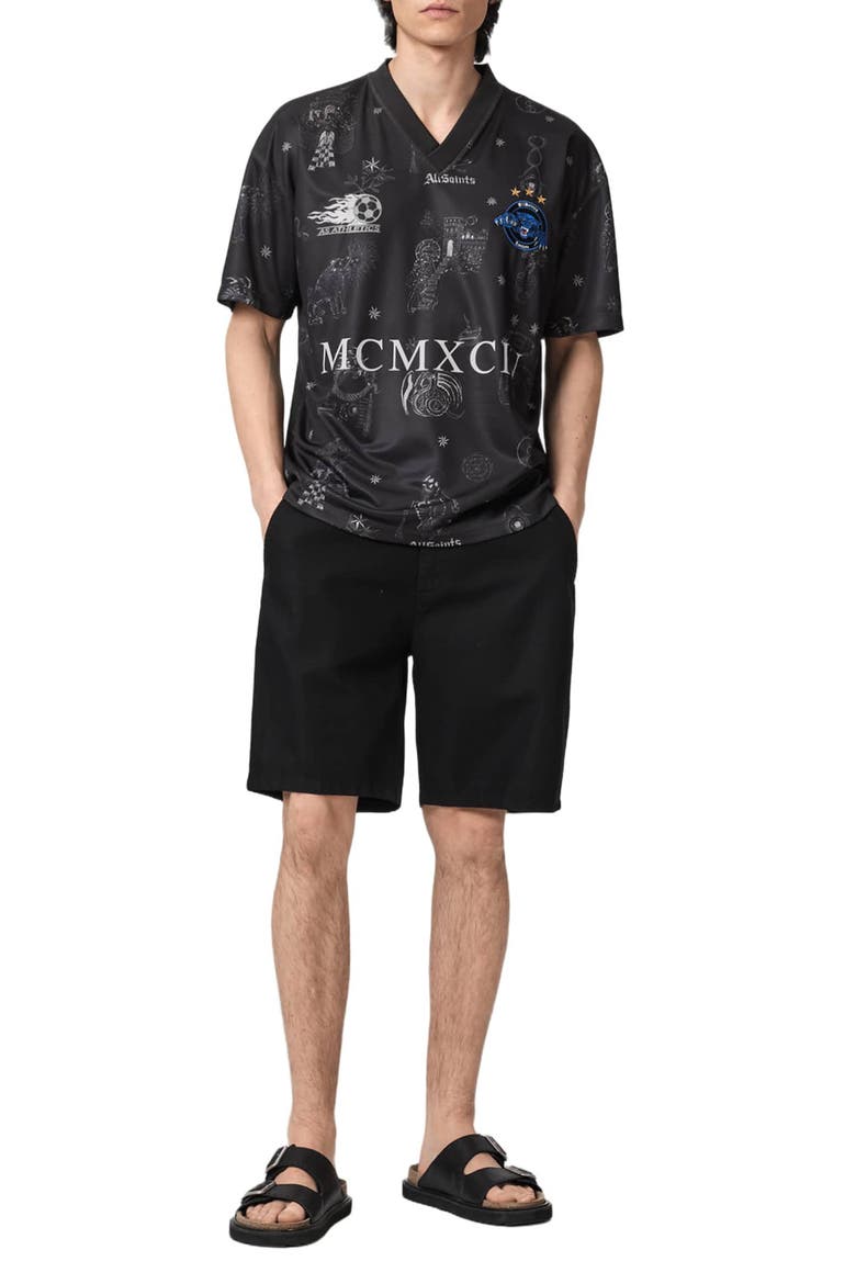 Terra Soccer Jersey, Alternate, color, JET BLACK