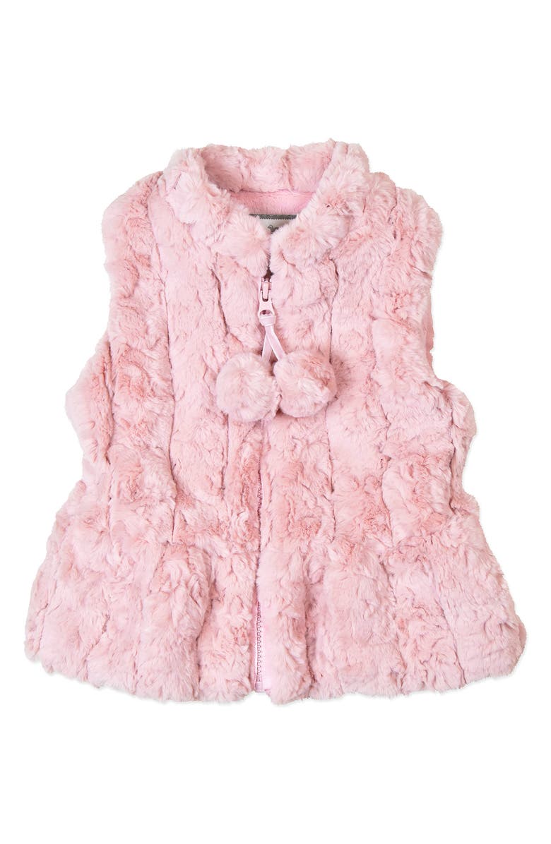 Widgeon Faux Fur Vest, Main, color,