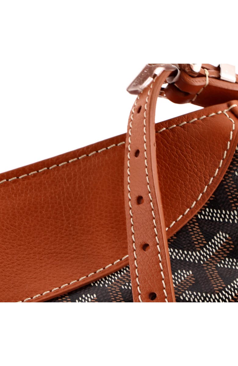 Pre-Owned Goyard Hirondelle Shoulder Bag Coated Canvas and Leather, Alternate, color, Brown