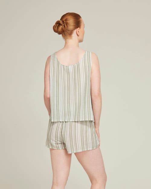Nudea The Tank In Sage Stripe