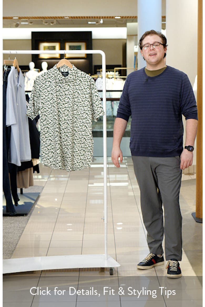 Bendigo Abstract Print Button-Up Shirt video