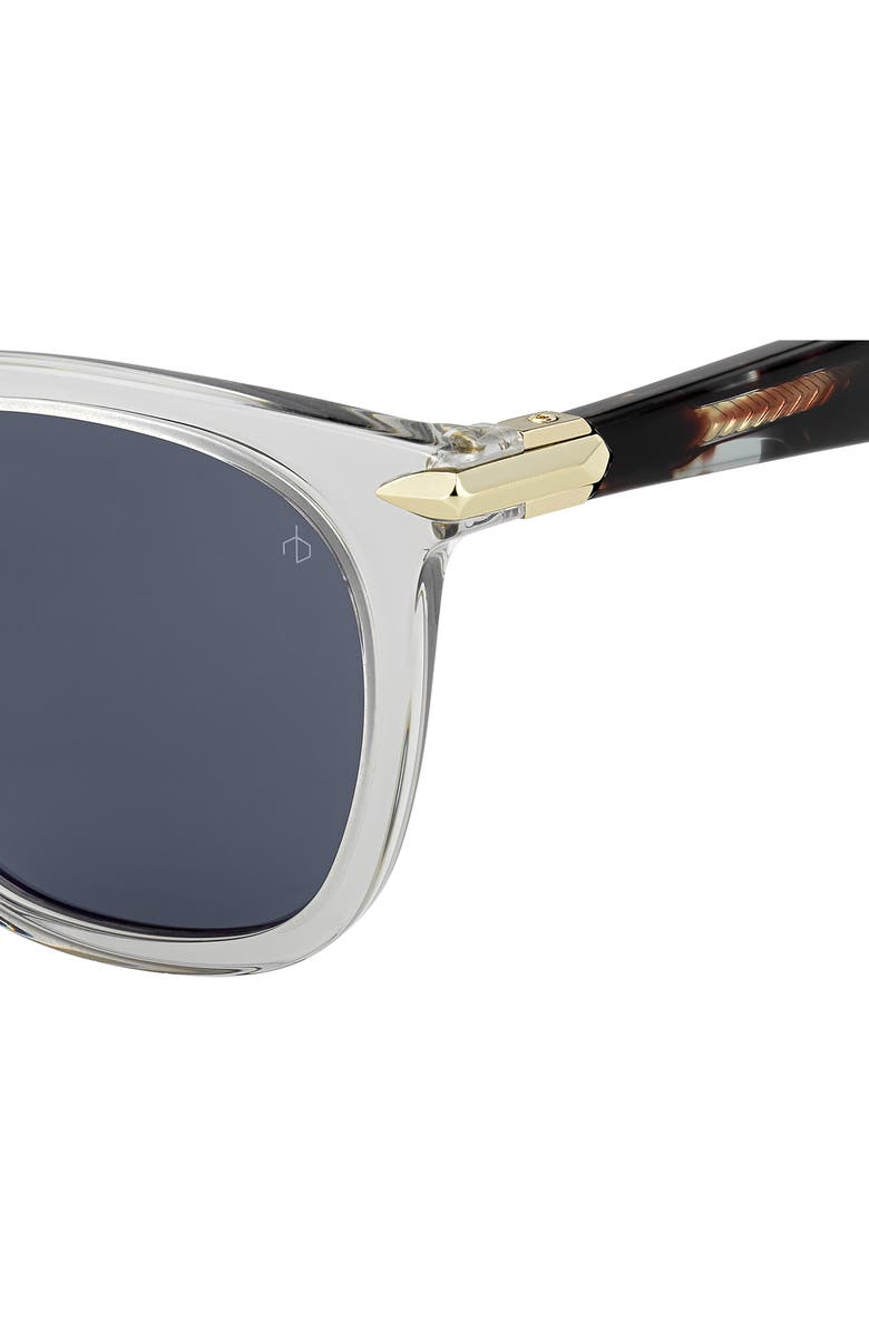 rag & bone 50mm Rectangular Sunglasses, Alternate, color,