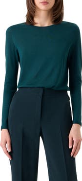 Akris Fine Cashmere & Silk Sweater