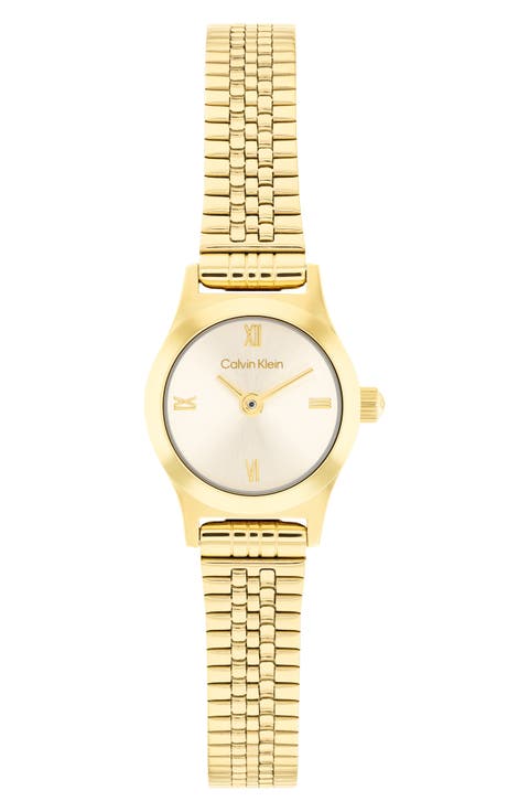 Contemporary Mesh Bracelet Watch