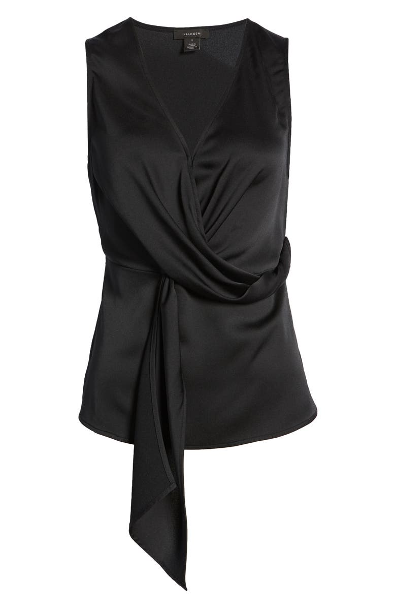 Halogen<sup>®</sup> Halogen Twist Detail Sleeveless Top, Alternate, color, 